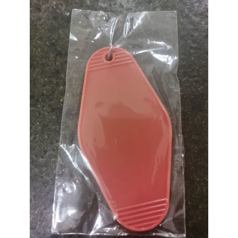 Wholesale Plastic Luggage Tag Retro Motel Number Tag Diamond Hotel Room Card Keychain